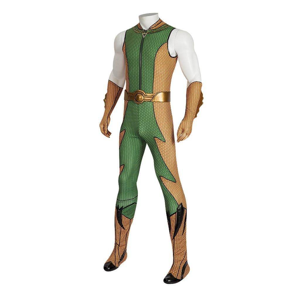 The Boys Season 4 Adult The Deep Costume Cosplay Zentai Jumpsuit Shoes Halloween Full Set - zzcosplay