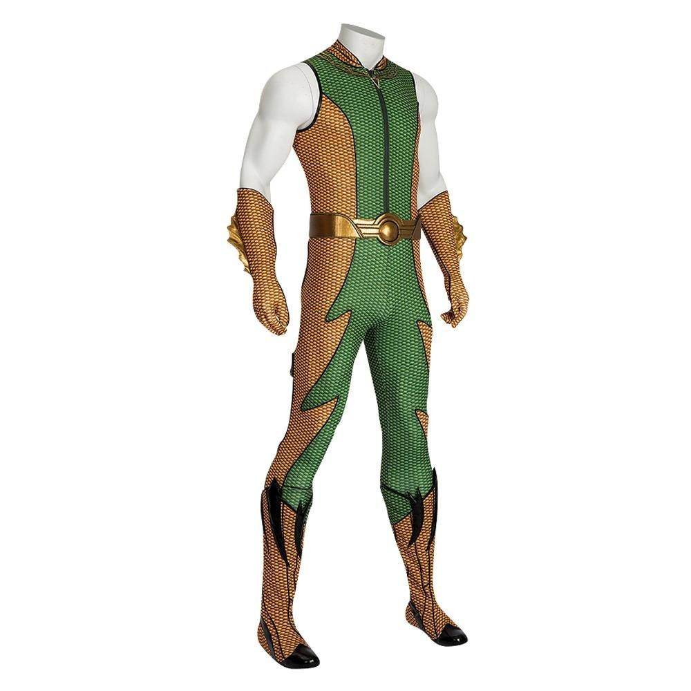 The Boys Season 4 Adult The Deep Costume Cosplay Zentai Jumpsuit Shoes Halloween Full Set - zzcosplay