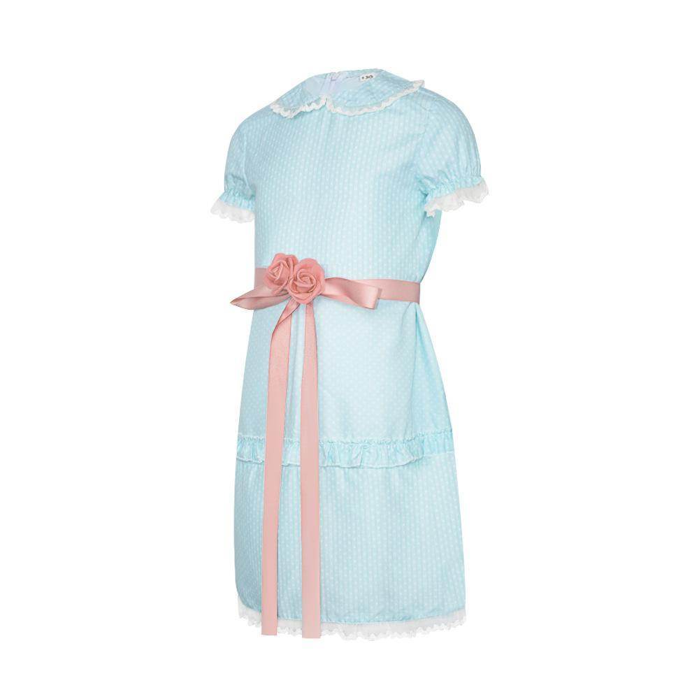 The Shining Twin Girls Cosplay Costume Halloween Dress for Kids - zzcosplay