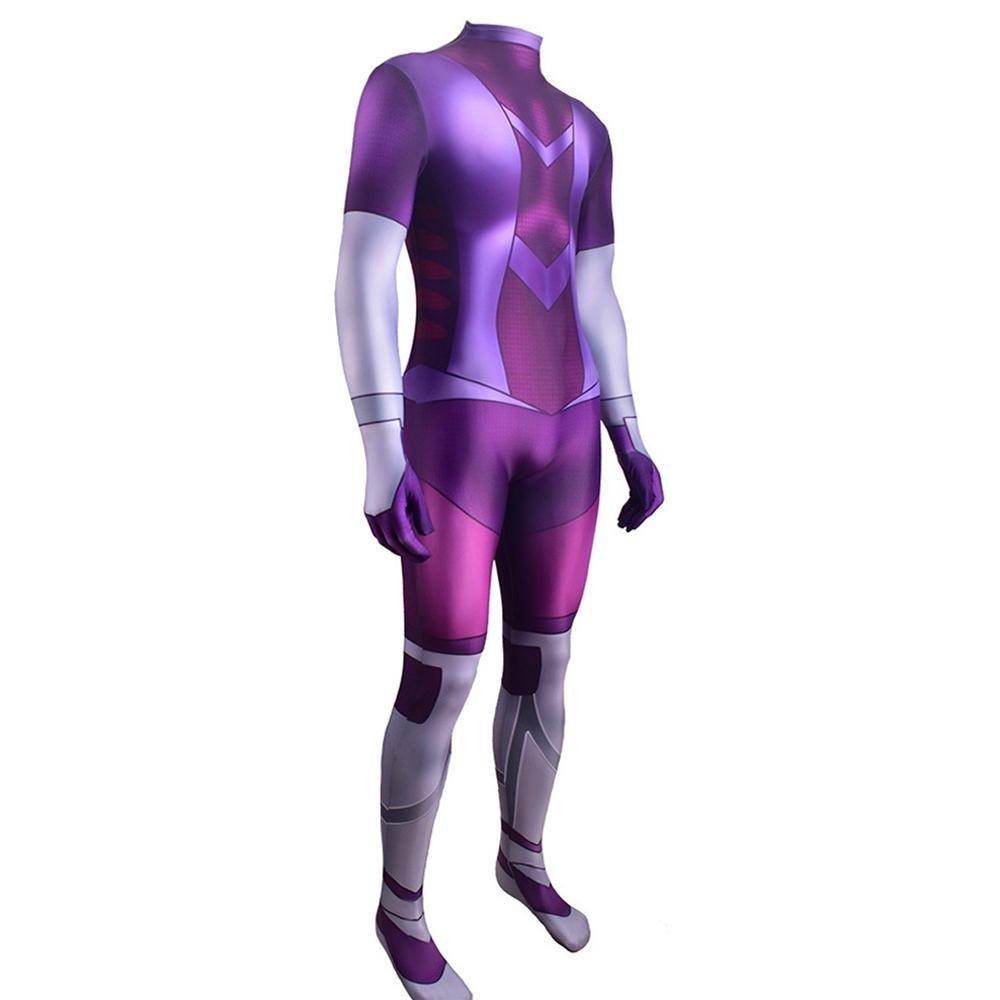 Titans Season 3 Blackfire Costume Cosplay Bodysuit Koriand'r For Adult Kids - zzcosplay