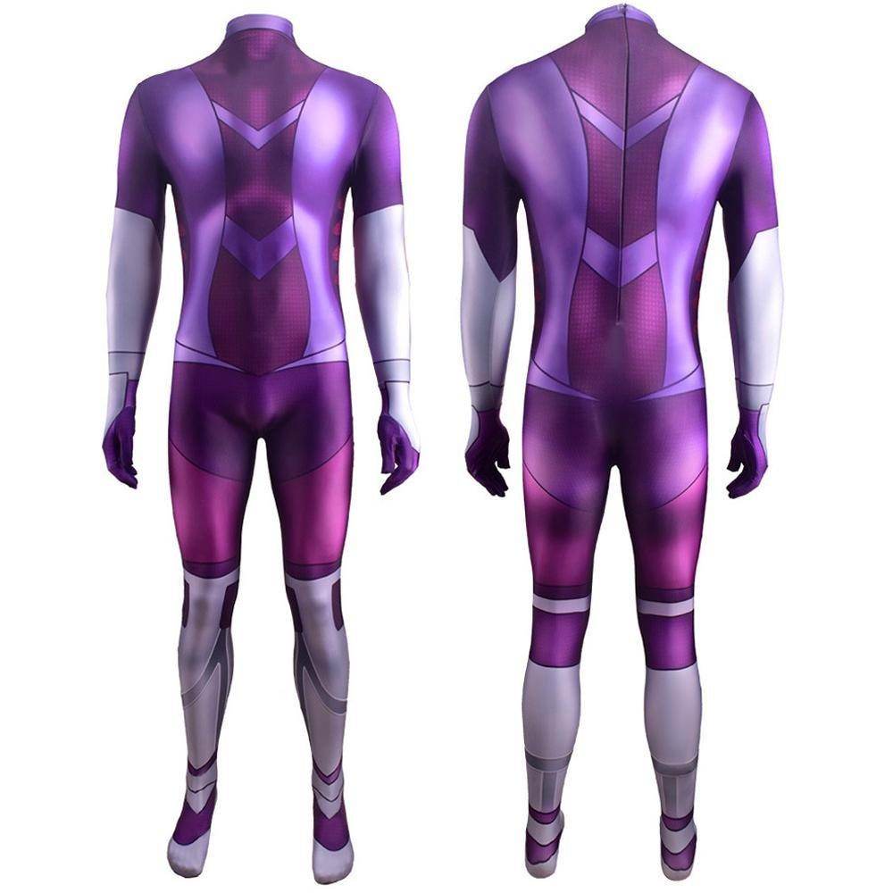 Titans Season 3 Blackfire Costume Cosplay Bodysuit Koriand'r For Adult Kids - zzcosplay
