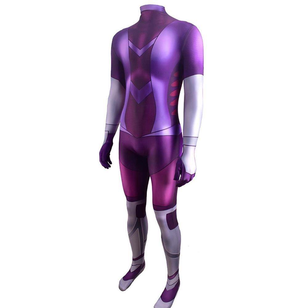 Titans Season 3 Blackfire Costume Cosplay Bodysuit Koriand'r For Adult Kids - zzcosplay