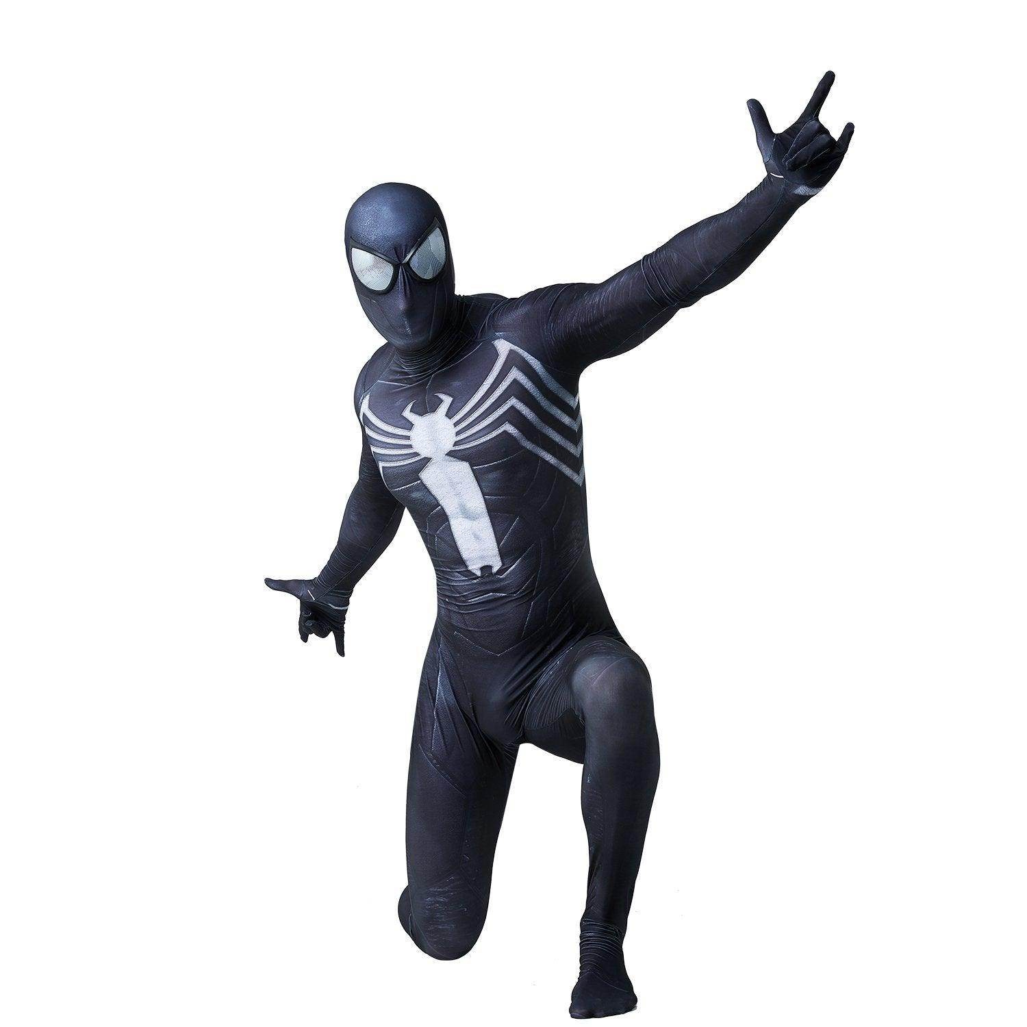 Venom Spider-Man 2 Peter Parker Jumpsuit Costume for Adults Kids - zzcosplay