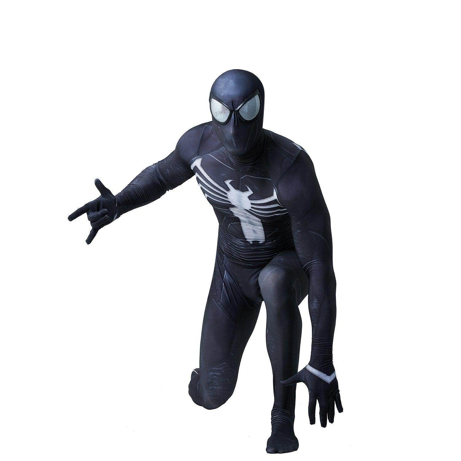 Venom Spider-Man 2 Peter Parker Jumpsuit Costume for Adults Kids - zzcosplay