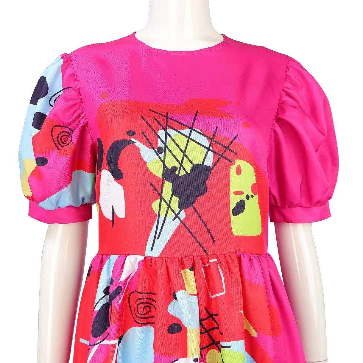 Weird Barbie Costume Movie Kate McKinnon Pink Dress Outfits Halloween Cosplay Adults - zzcosplay