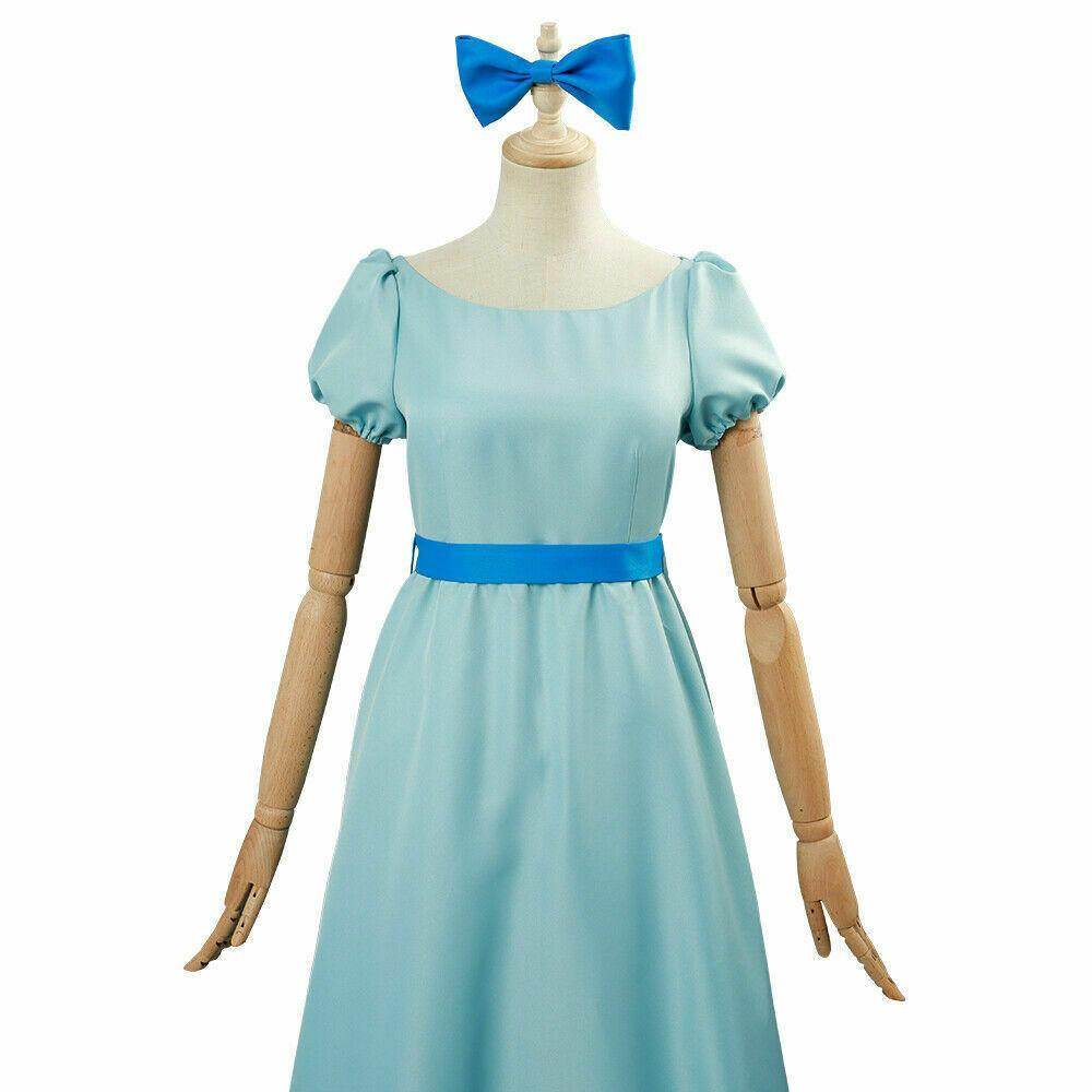 Wendy Darling Peter Pan Cosplay Costume Princess Dress for Women - zzcosplay