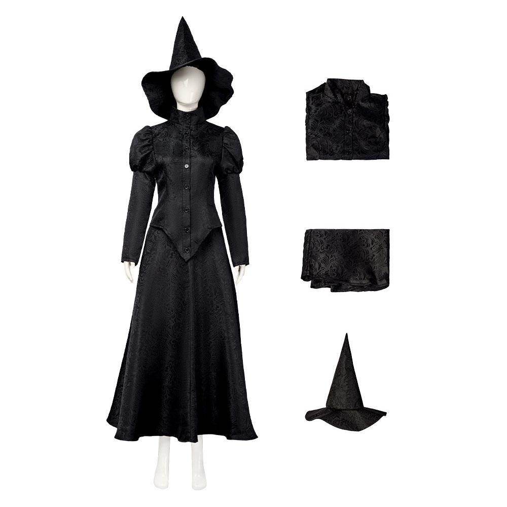 Wicked: Part One Elphaba Movie Costume Cosplay Halloween - zzcosplay