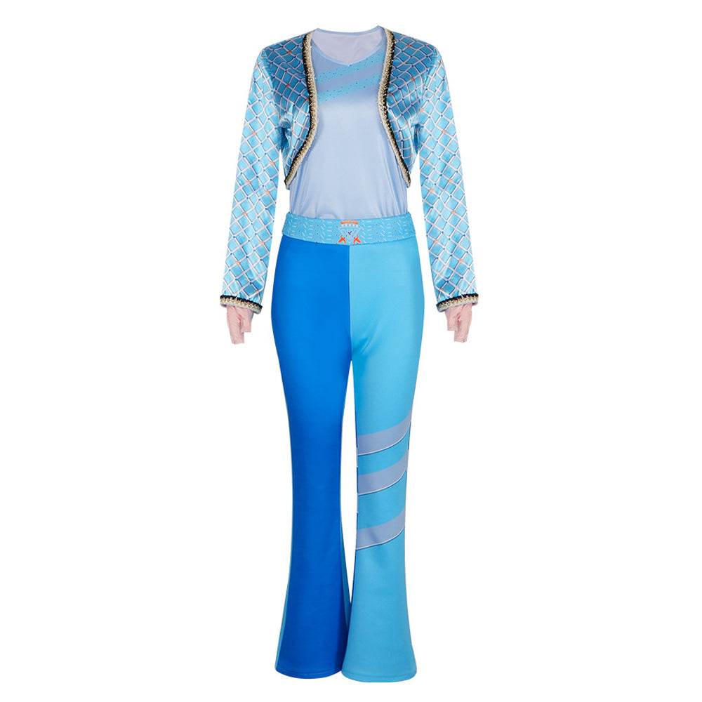 Chloe Charming Cosplay Costume Women Blue Outfit Party Carnival - zzcosplay