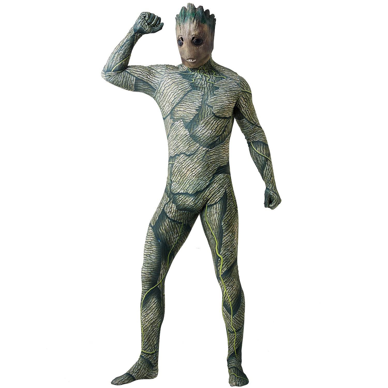Groot Cosplay Costume Jumpsuit Zentai Party Carnival - zzcosplay