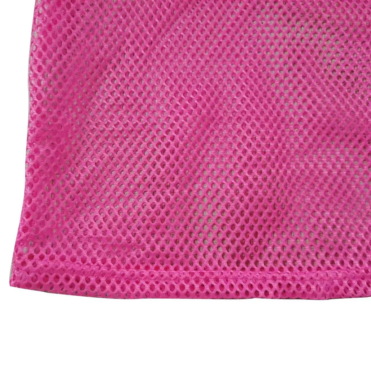 1980s Top Fishnet Women T-shirt Suspenders 80s Costumes Cosplay Party Carnival - zzcosplay