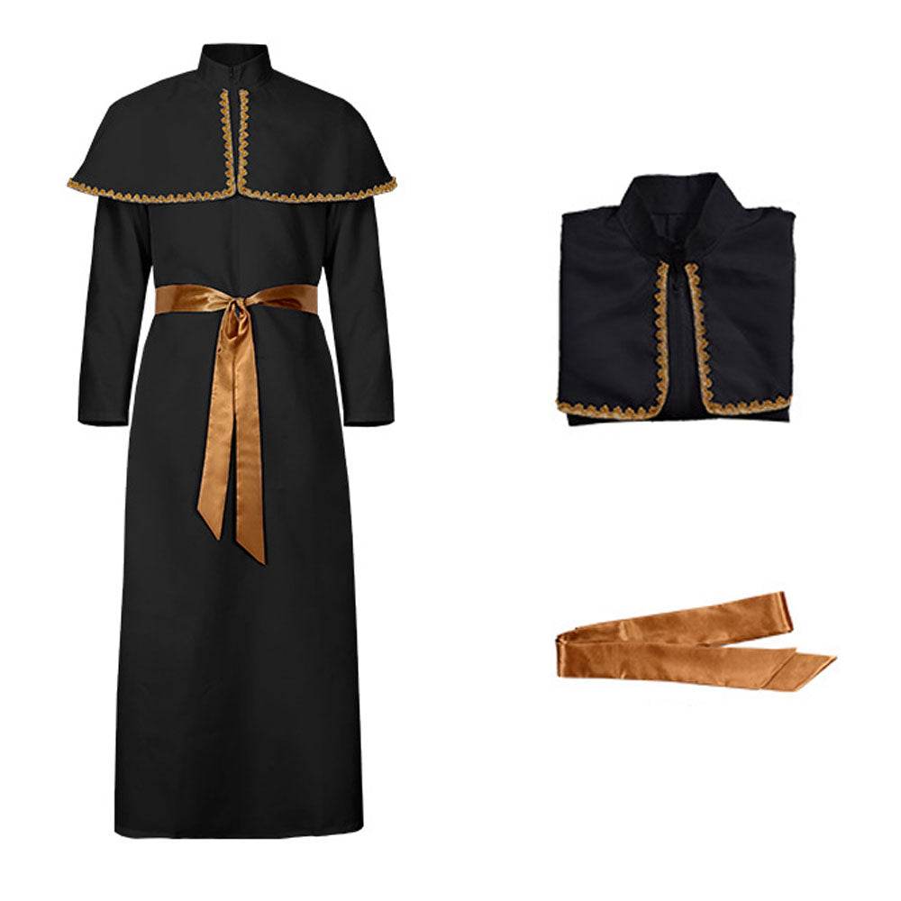 Men's Pope Costume Halloween Medieval Cosplay - zzcosplay