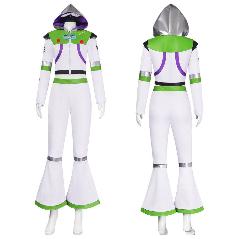 Toy Story Buzz Lightyear Women's Jumpsuit Cosplay Costume Halloween - zzcosplay