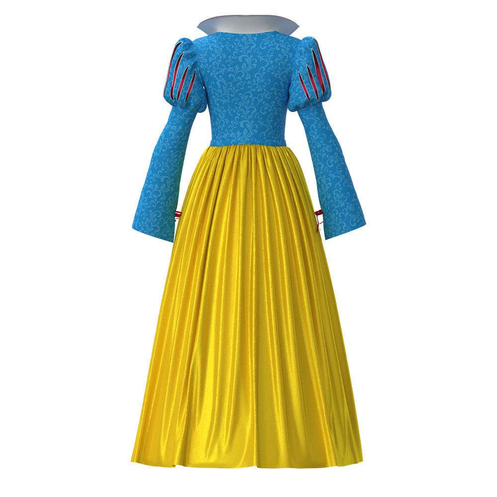 2025 Snow White Dress Cosplay Costume Halloween Party Carnival - zzcosplay