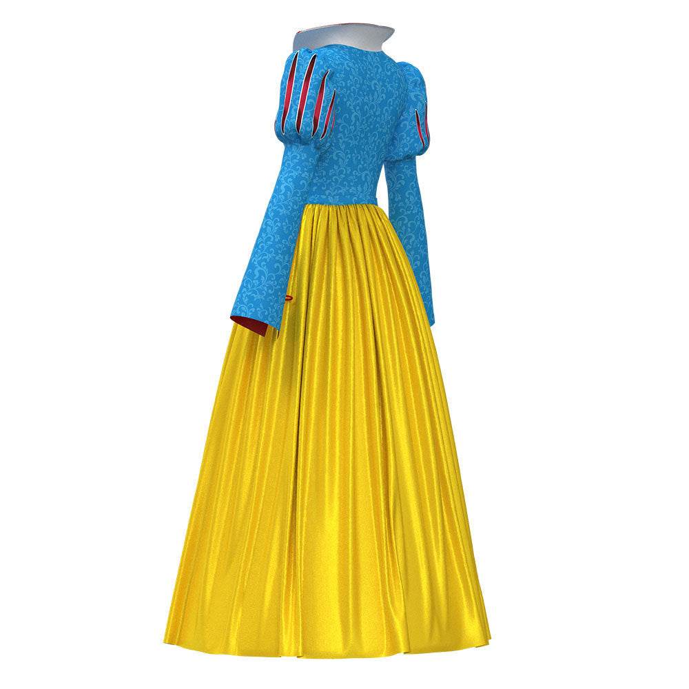 2025 Snow White Dress Cosplay Costume Halloween Party Carnival - zzcosplay