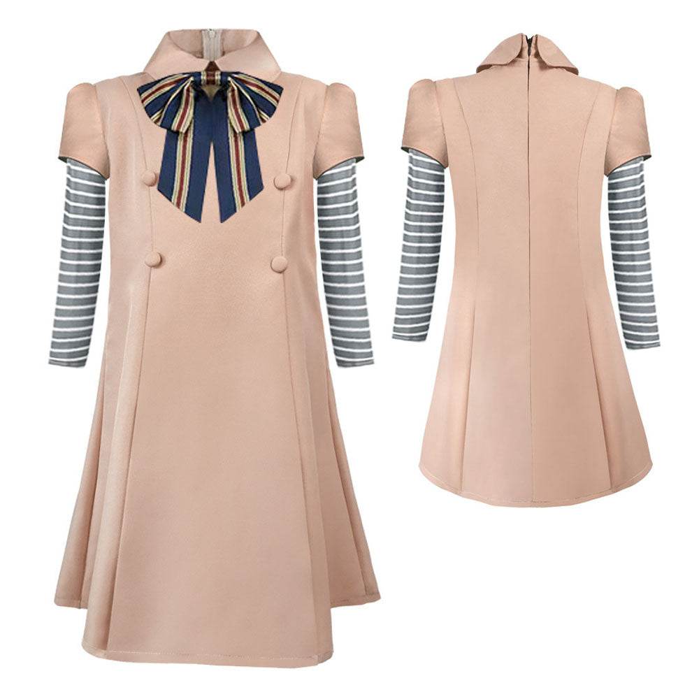 M3GAN Megan Dress Costume Wig Set For Adult Kids - zzcosplay