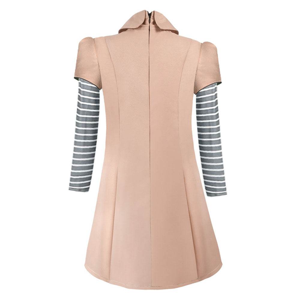 M3GAN Megan Dress Costume Wig Set For Adult Kids - zzcosplay