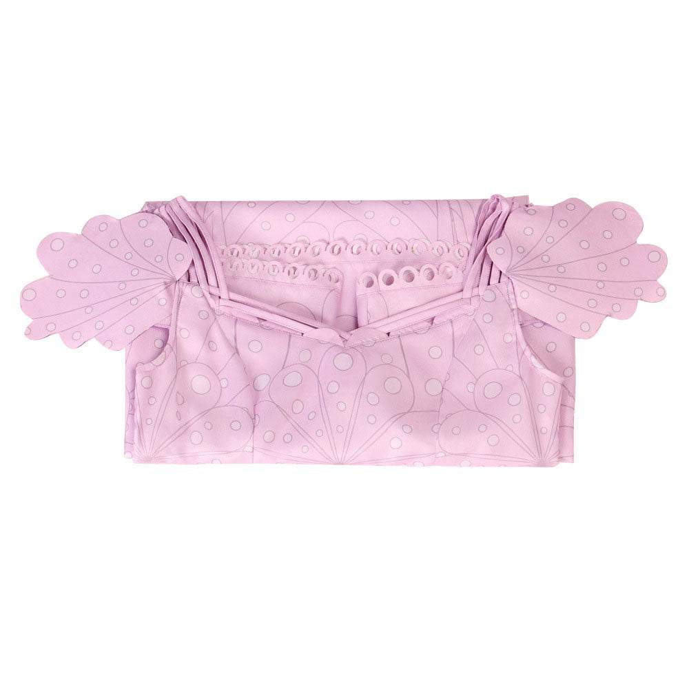 Wicked Glinda Women Pink Short Dress Outfit Carnival Cosplay Costume - zzcosplay