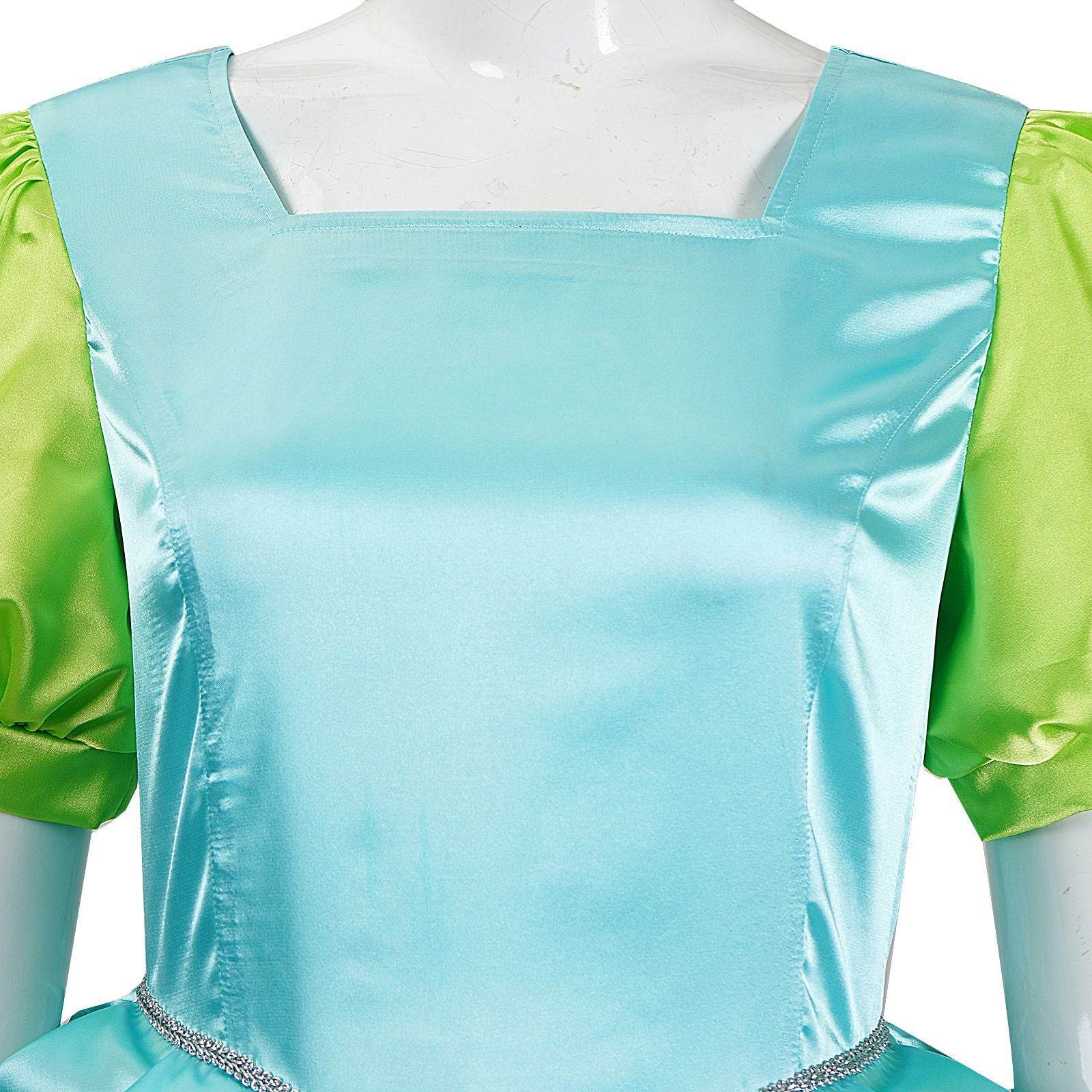 Cinderella cosplay costume elder and Second sister stage princess dress - zzcosplay