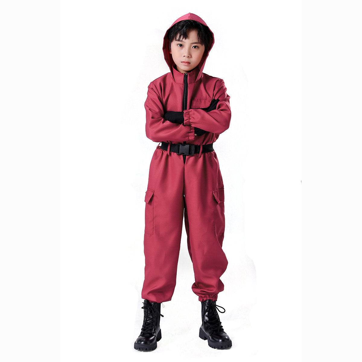 Kids Guard Uniform Classic Costume Boy Girl Jumpsuit - zzcosplay