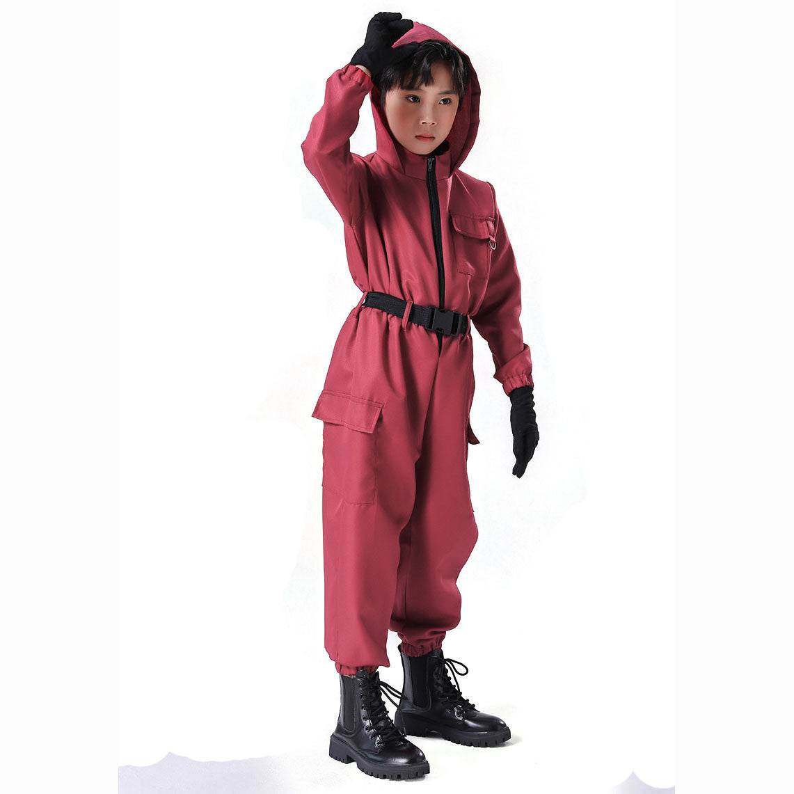 Kids Guard Uniform Classic Costume Boy Girl Jumpsuit - zzcosplay
