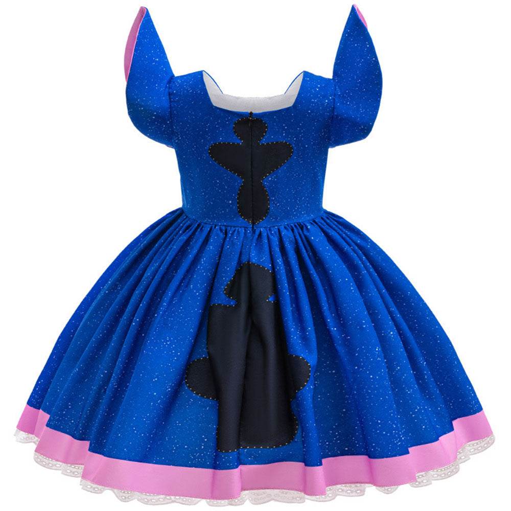 Stitch girls cute cosplay dress Costume tutu skirt Halloween - zzcosplay