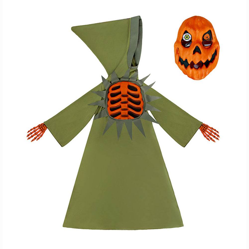 Fun World Scaru Skeleton Bleeding Pumpkin Halloween Costume for Kids - zzcosplay