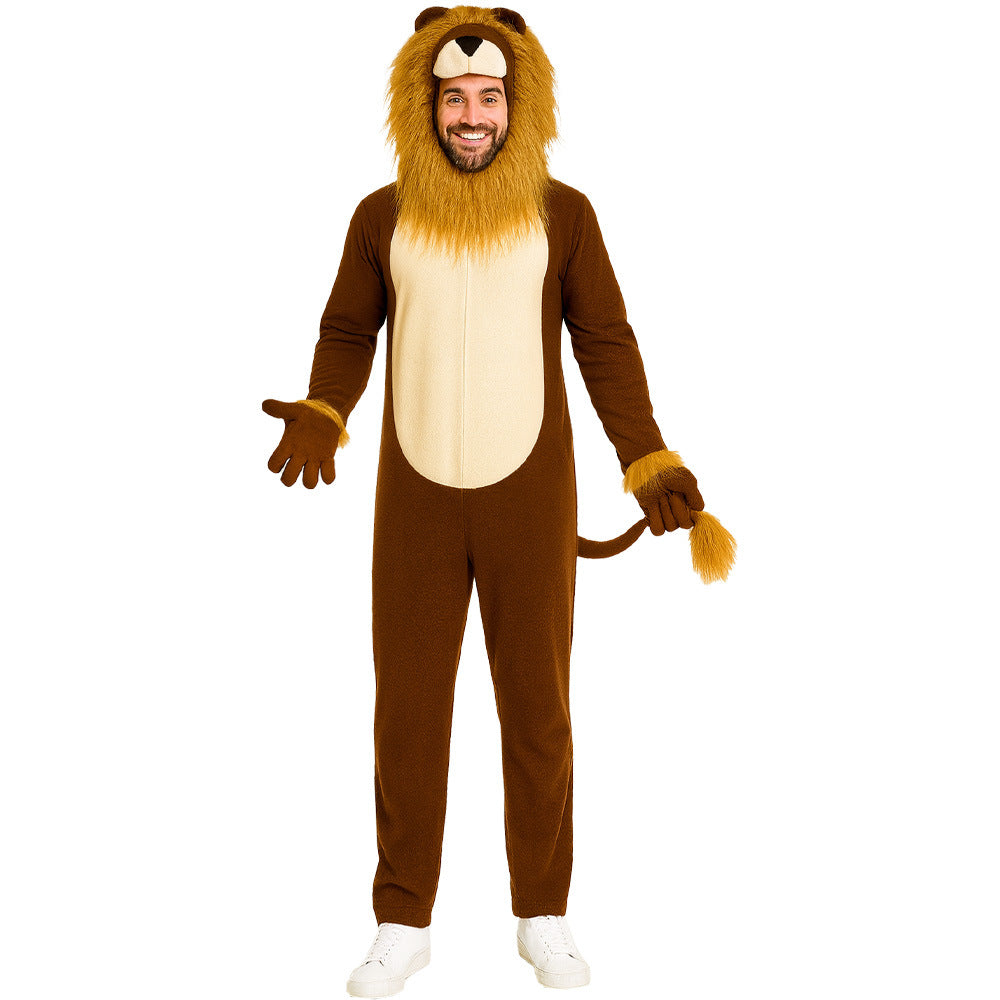 Lion Stage Animal Costume Party Halloween Adult - ZZCOSPLAY
