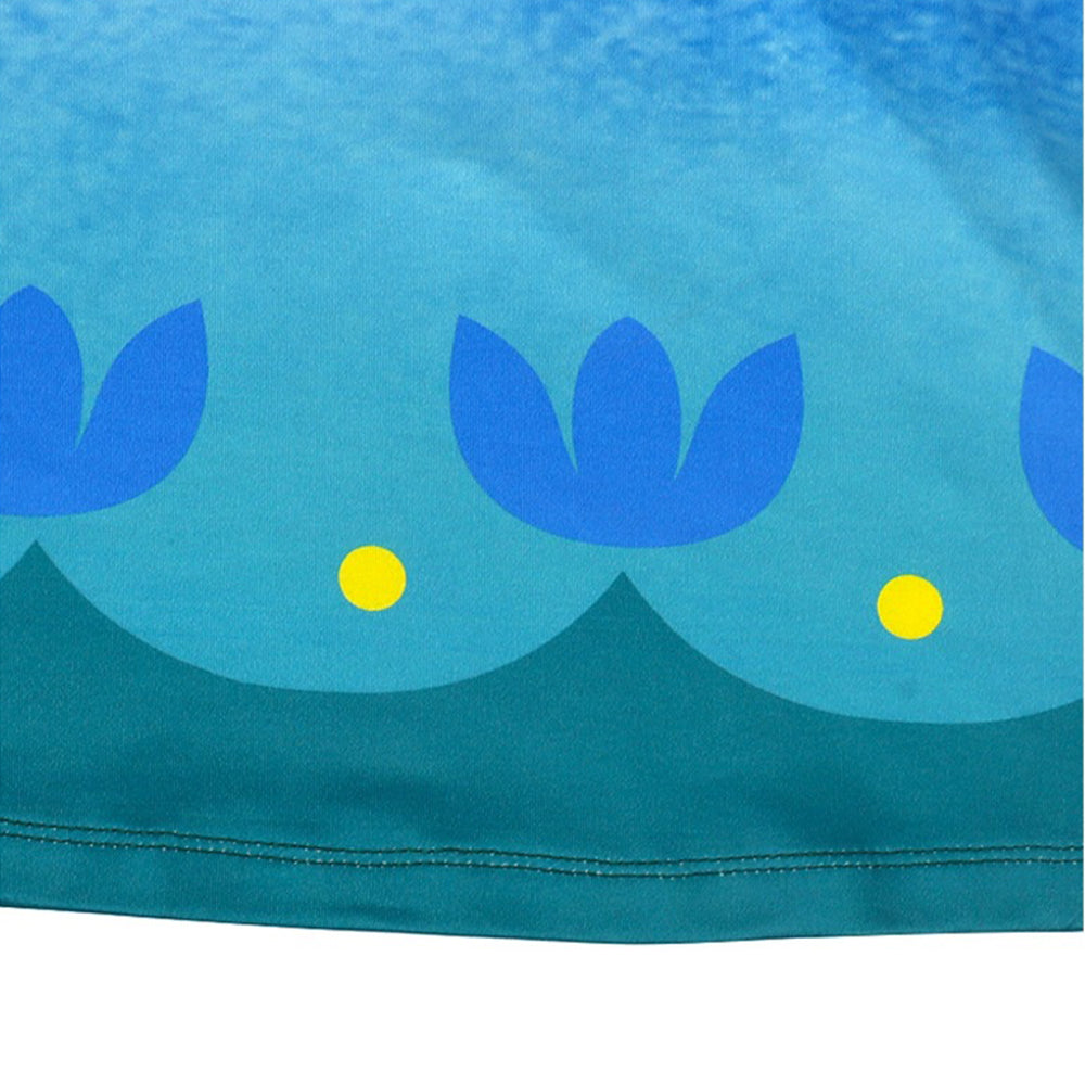 Girls Trolls World Tour Costume Princess Poppy Dress Set - ZZCOSPLAY