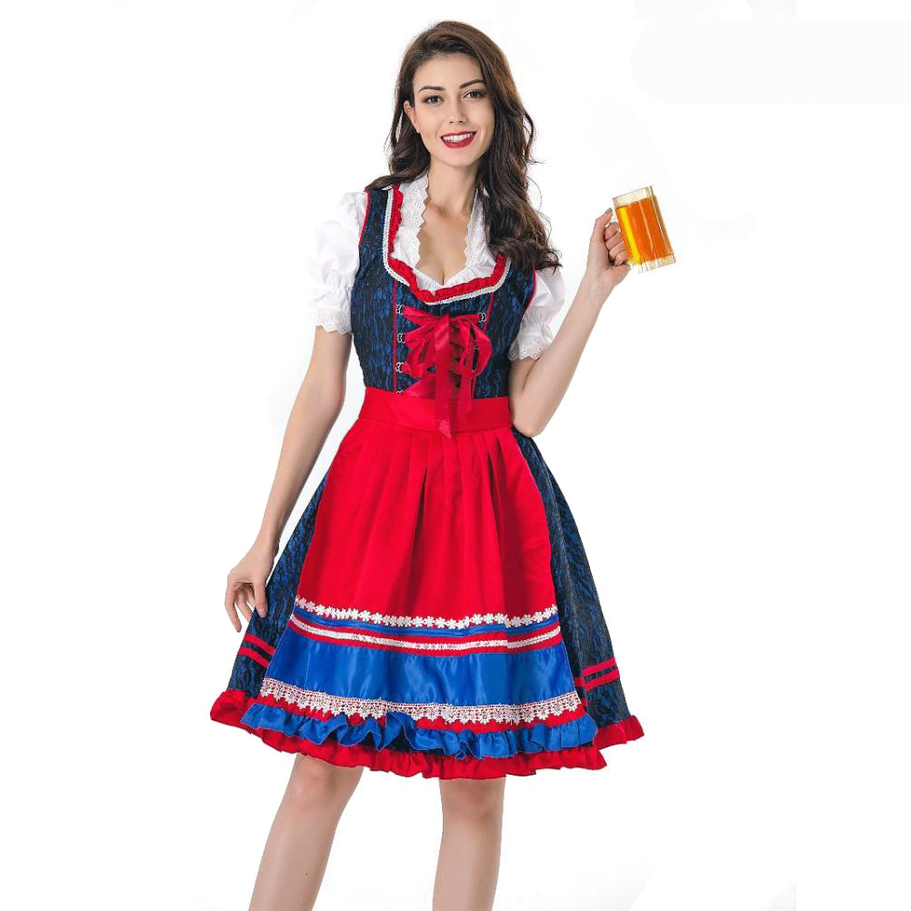 Oktoberfest Austrian Traditional Bavarian National German Beer Costume Halloween - ZZCOSPLAY