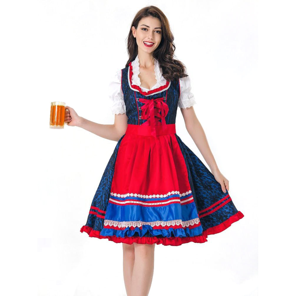 Oktoberfest Austrian Traditional Bavarian National German Beer Costume Halloween - ZZCOSPLAY