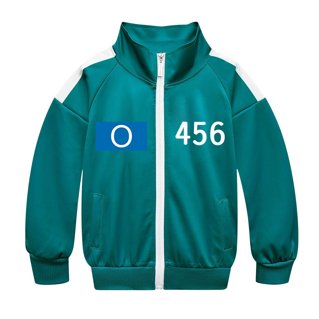 Players Tracksuit Costume Game Cosplay Squid Green Jacket Shirt For Adult Kids - ZZCOSPLAY