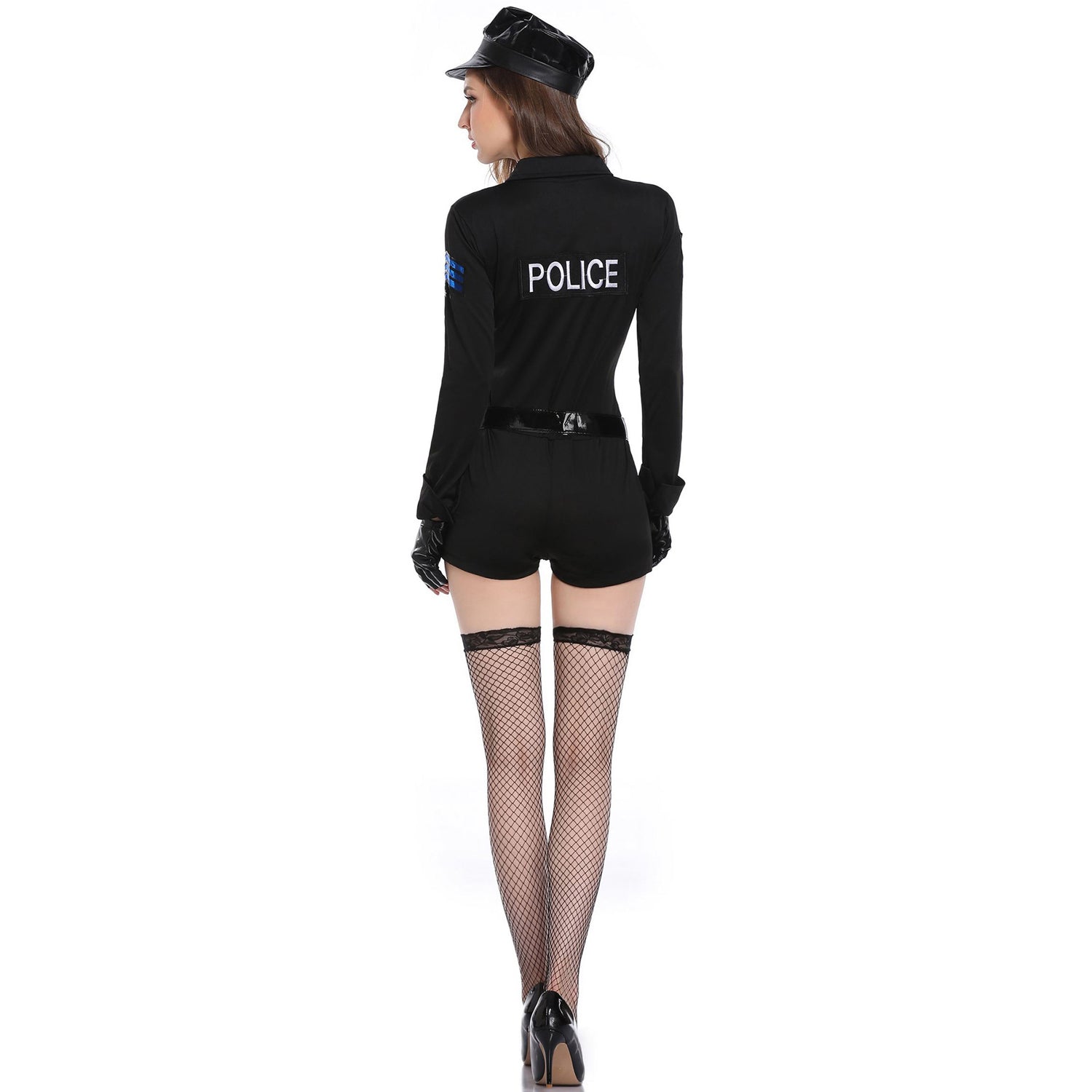 Cop Police Party Halloween Costume For Women - ZZCOSPLAY