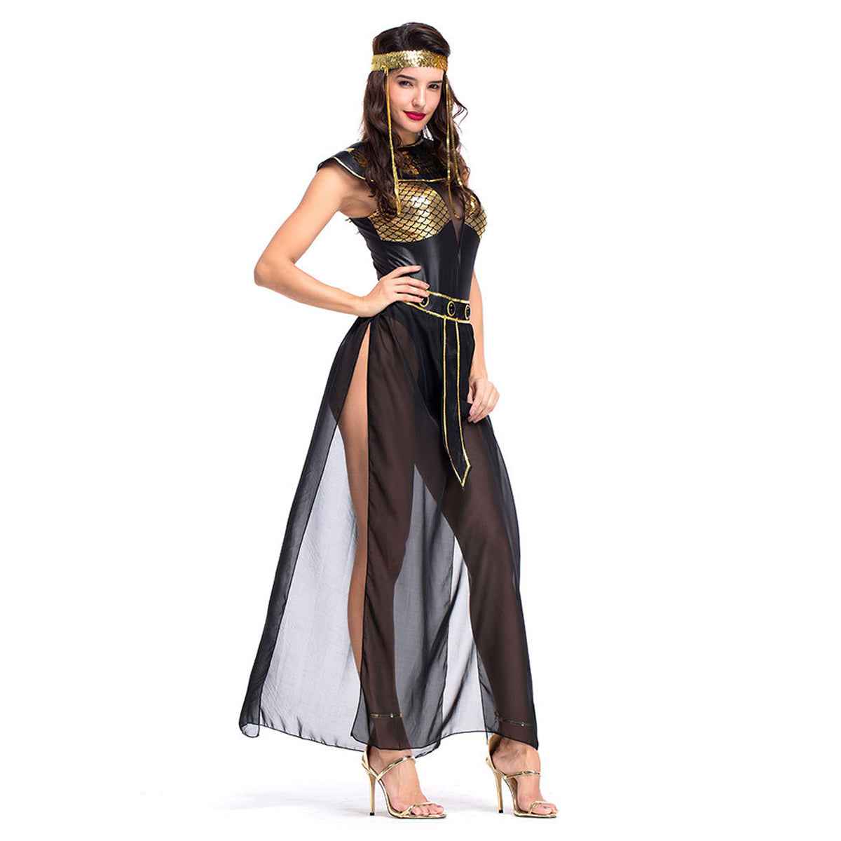 Pharaoh Costume Cleopatra Cosplay Halloween