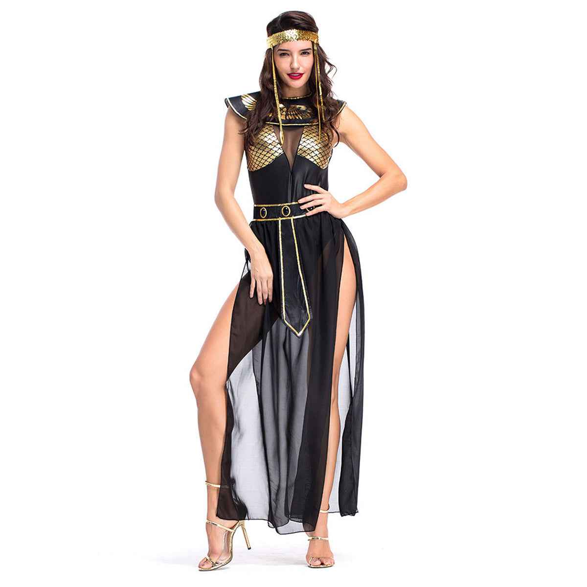 Pharaoh Costume Cleopatra Cosplay Halloween