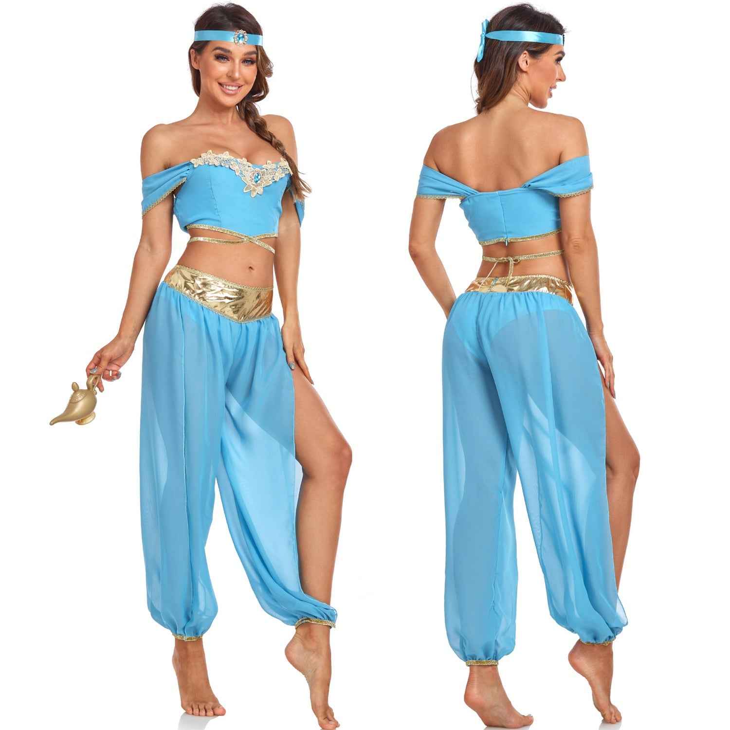 Aladdin Magic Lamp Princess Jasmine Dress