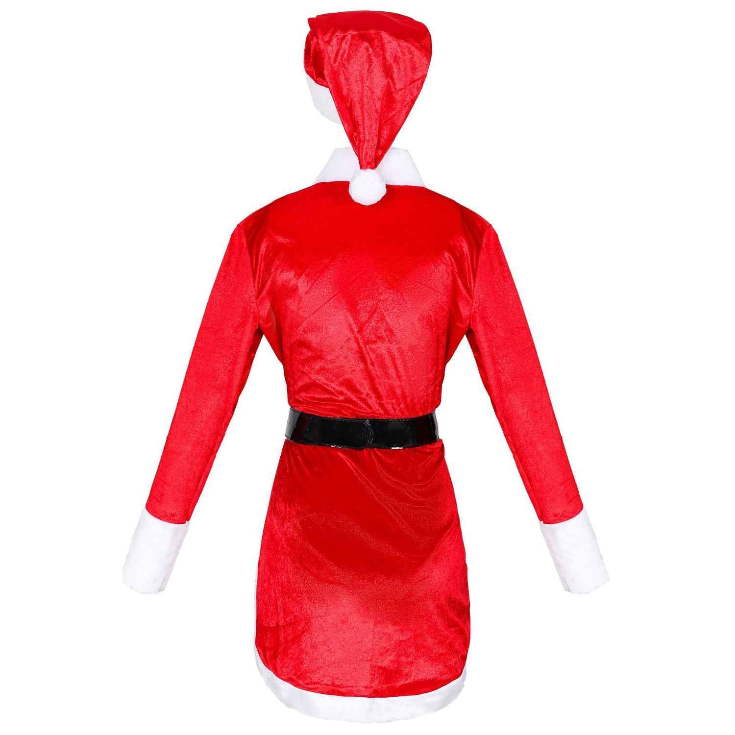 Women Christmas Costume Tuxedo Dress and Jumpsuit Costume Set
