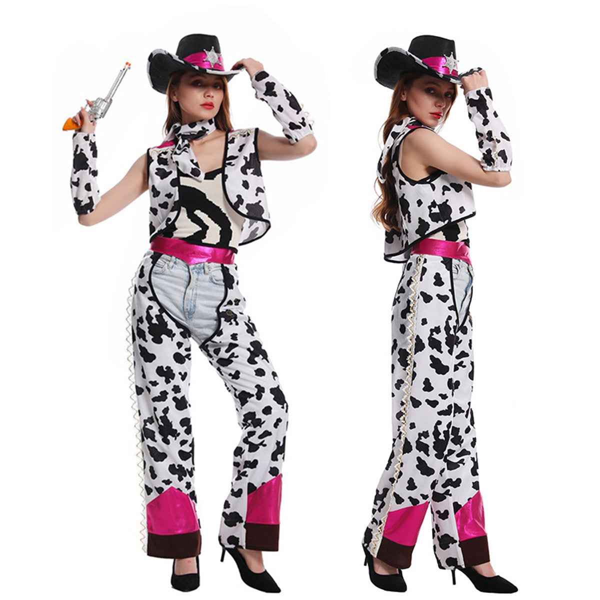 Western Cowgirl Character Costume For Women