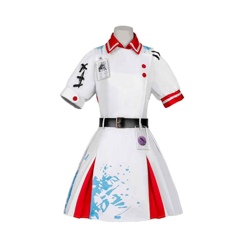 Game Heartbroken Nurse Heather Eggy Party Cosplay Costume For Women