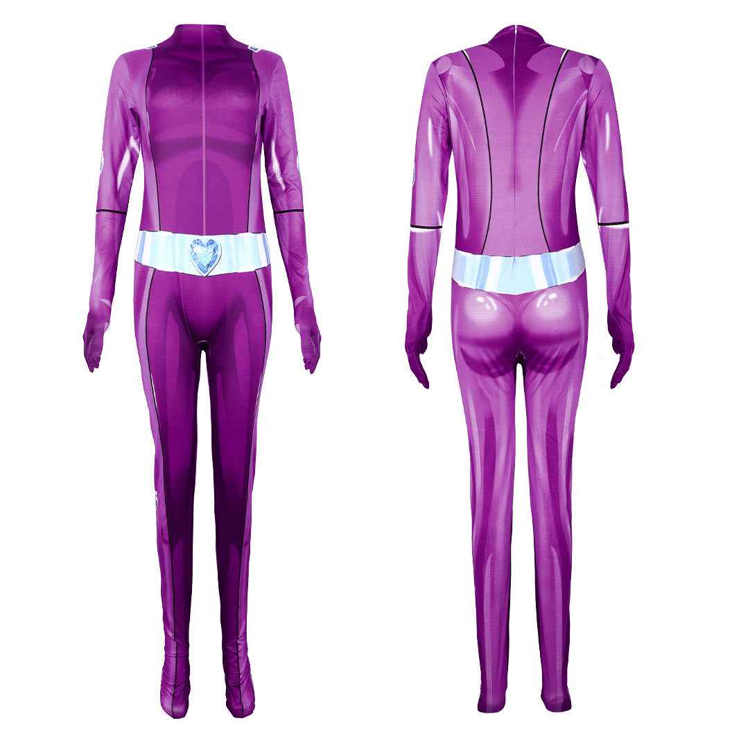 Totally Spieses Clover Ewing Samantha Simpson Alexandra Bodysuit Costume