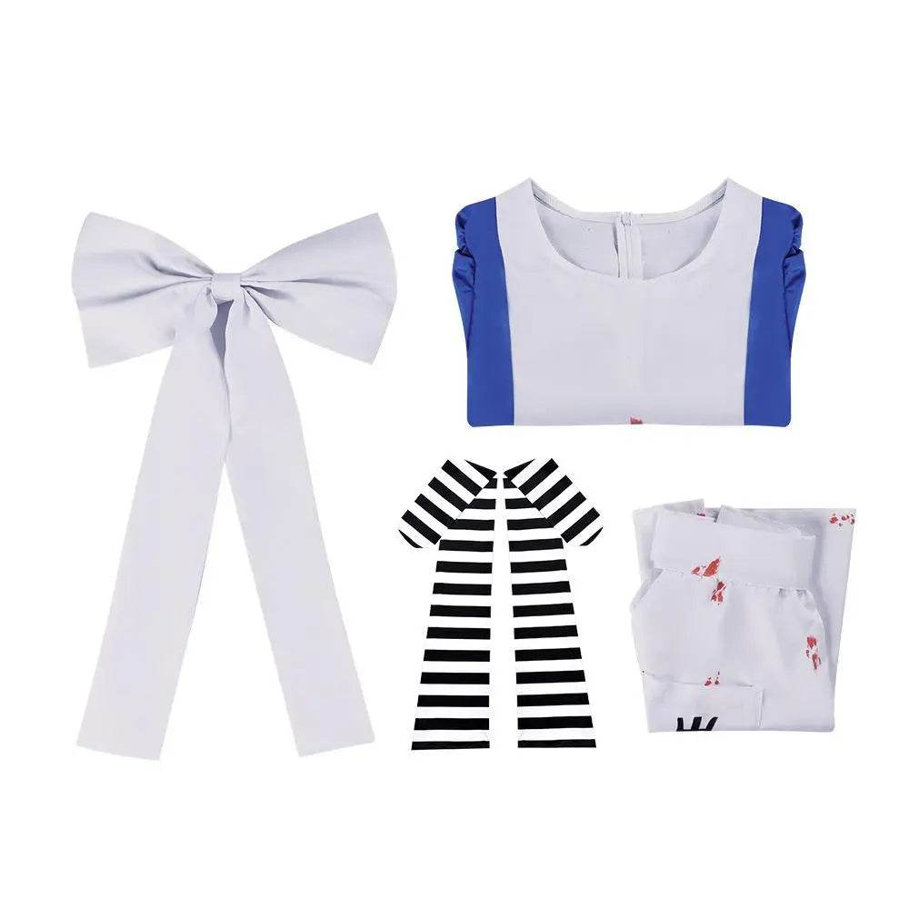Alice Madness Returns Maid Cosplay Costume Outfit Halloween Carnival Suit - zzcosplay