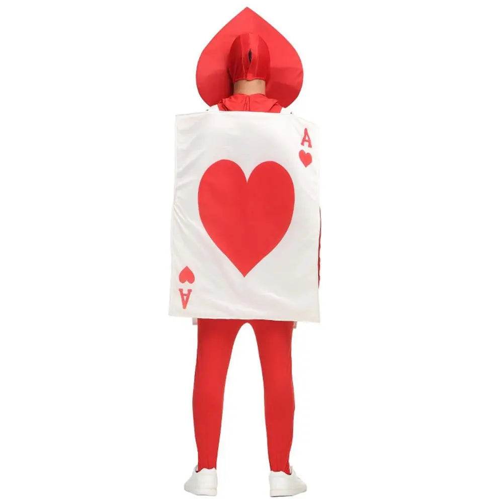 Alice in Wonderland stage performance poker heart peach A Costume Cosplay Party - zzcosplay