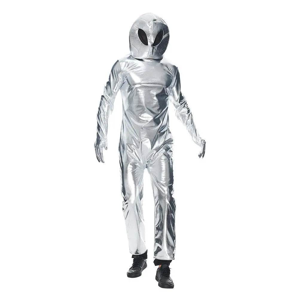 Alien Funny UFO Astronaut Cosplay Costume Outfits Halloween Carnival Suit - zzcosplay