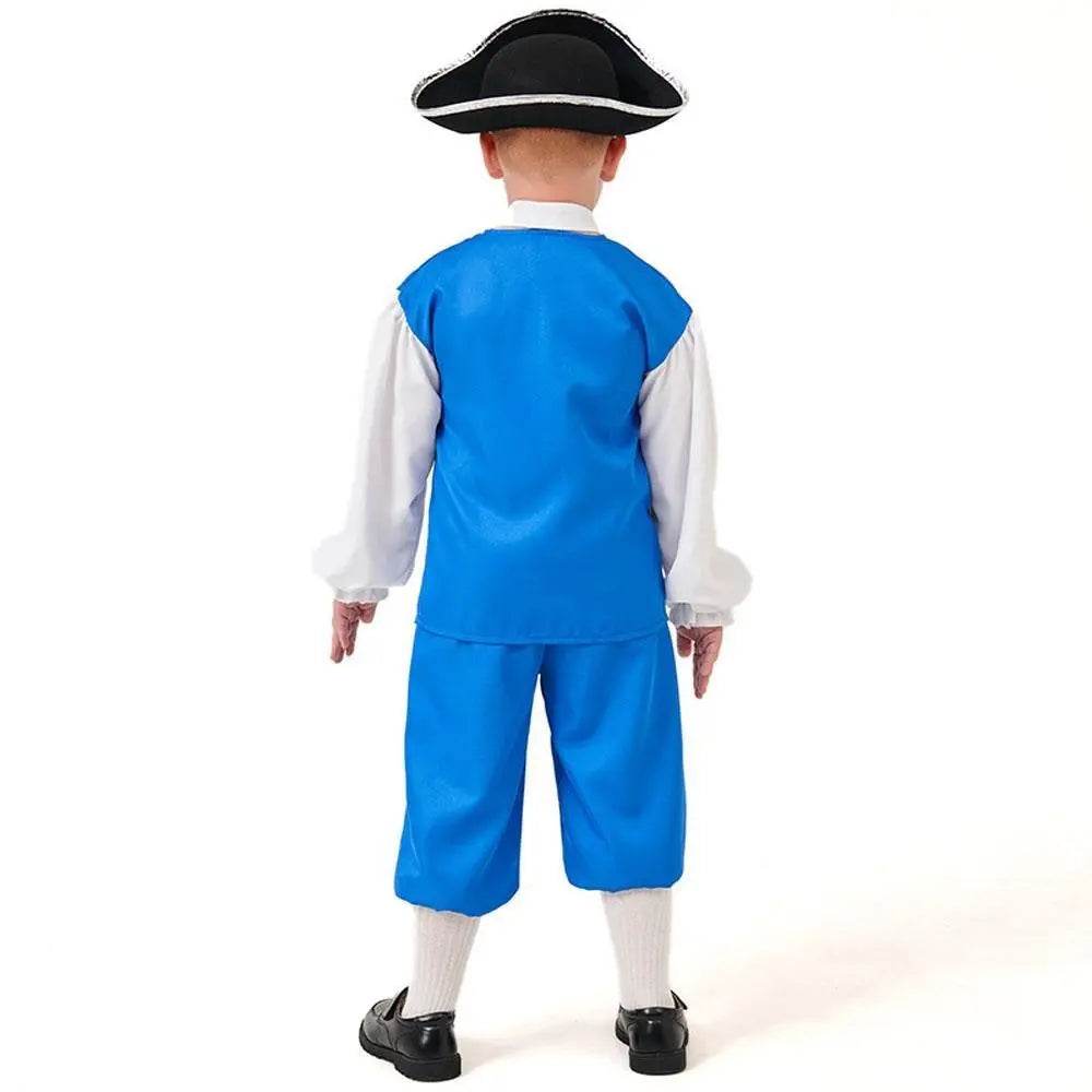 Boy Pirate Outfit Vintage Cosplay Costume Carnival Halloween For Kids - zzcosplay