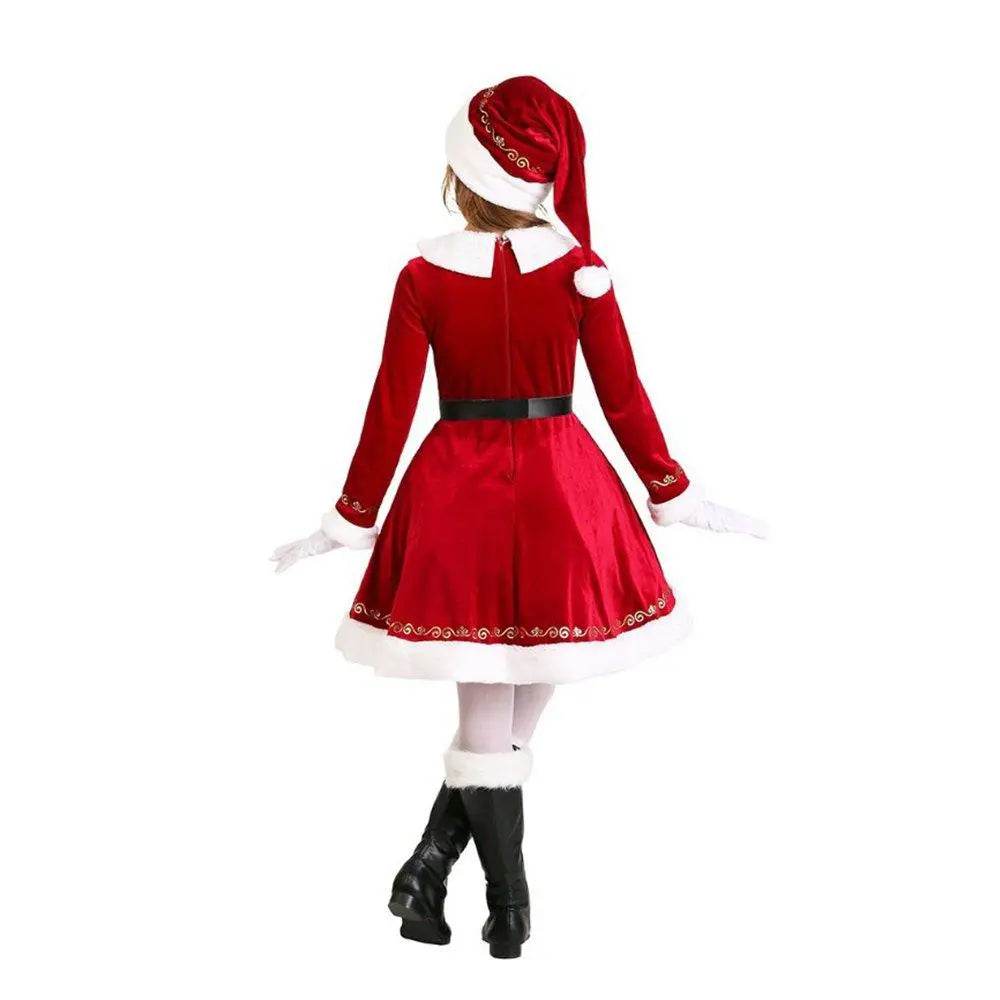 Children's Christmas Costumes Boys and Girls Santa Claus Costumes - zzcosplay