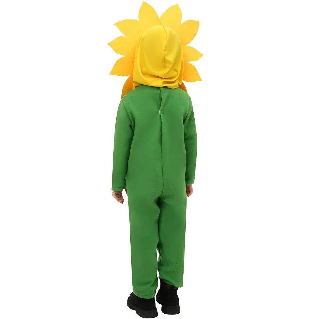 Children's Day Sun Flower Kids Jumpsuit Stage Party Cosplay Costumes - zzcosplay