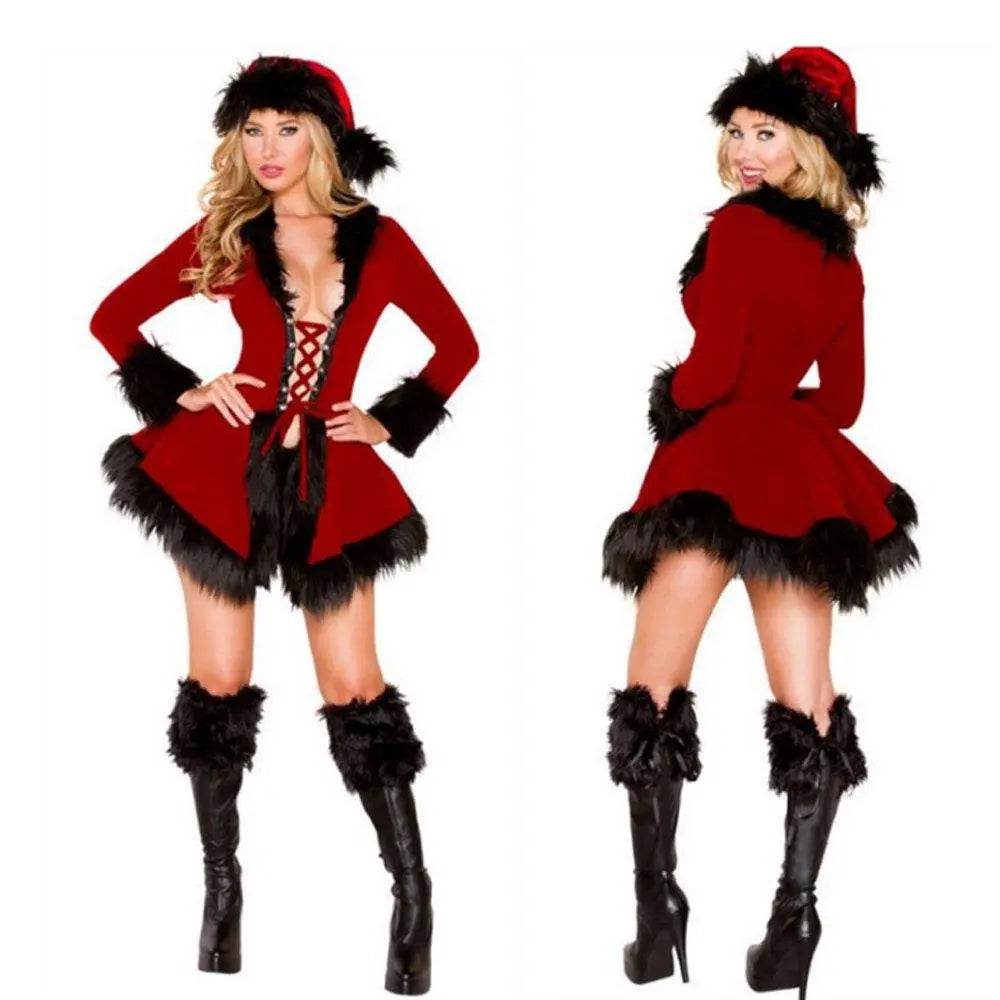 Christmas Costumes Nightclub Stage Performance Dress for Adult - zzcosplay