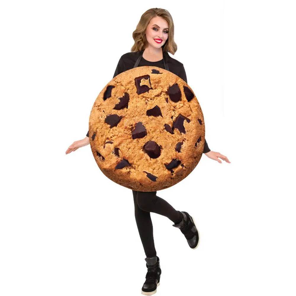 Cookie Cosplay Costumes Family Role-playing Parent-child Outfit Halloween Dress for Adult Kids - zzcosplay