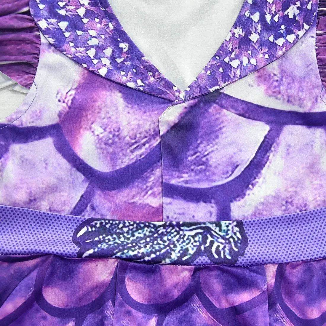 Descendants 3 Dragon Mal Cosplay Costume Kids Girl Dress - zzcosplay