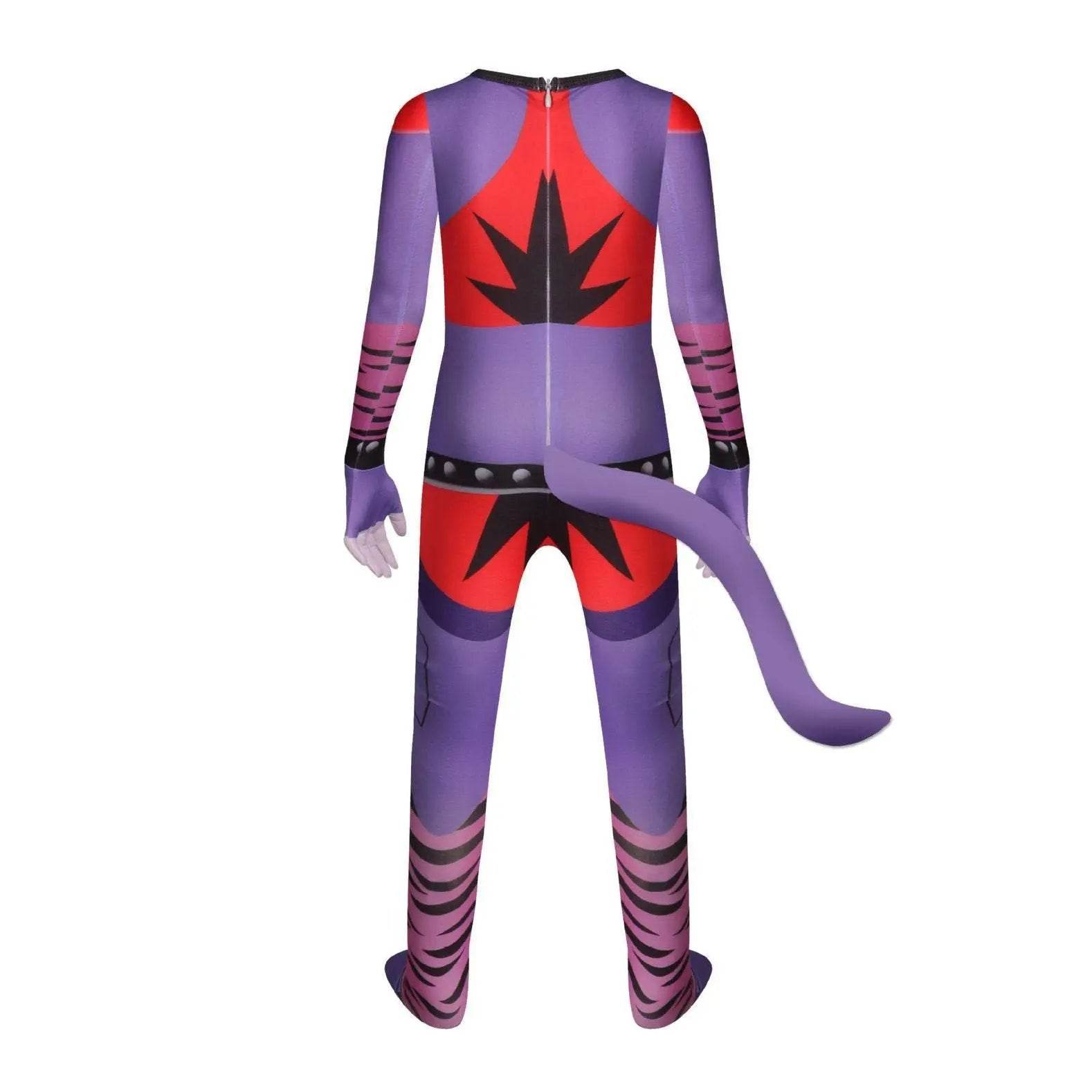 FNAF Wolf Cosplay Costume Halloween Party Jumpsuit Romper Outfit Dress Up For Kids Boys - zzcosplay