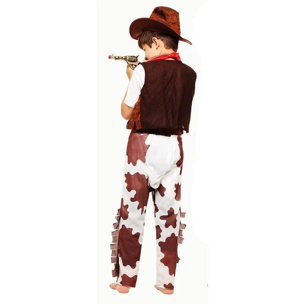 Family Matching West Cowboy Costumes outfit classic wild fancy dress western - zzcosplay